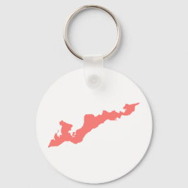 Porte-clés Porte - clé de Fishers Island - Rose