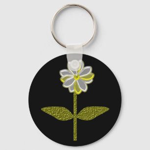 Porte-clés Porte - clé de fleur marguerite