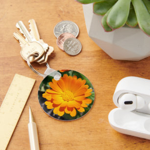 Porte-clés porte - clé de fleurs marigold