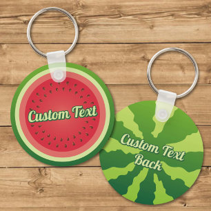 Porte-clés Porte - clé de fond de pastèque