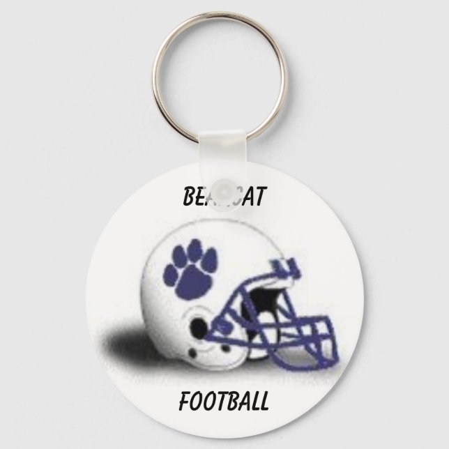Porte-clés Porte - clé de football de Bearcat (Recto)