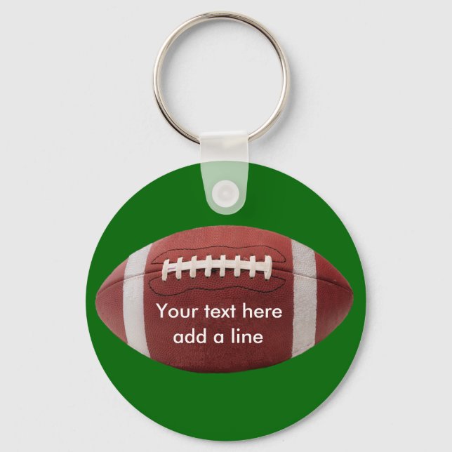 Porte-clés Porte - clé de football personnalisé (Recto)