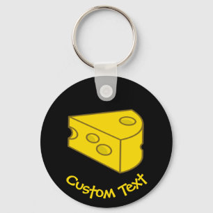 Porte-clés Porte - clé de fromage jaune