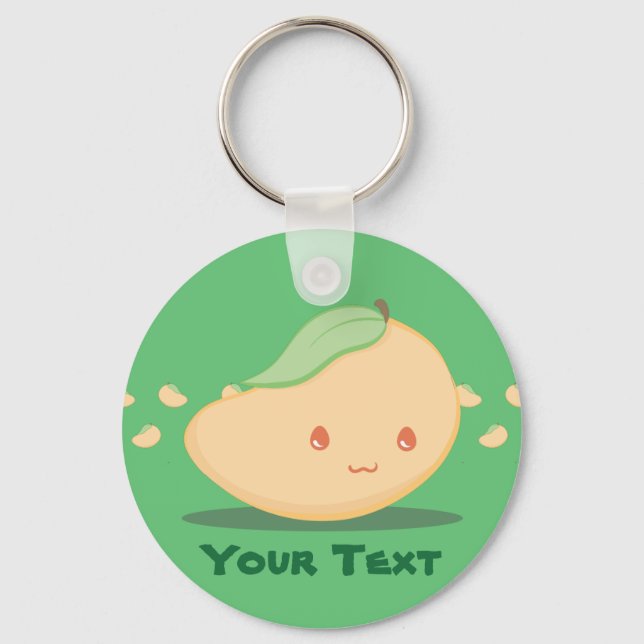 Porte-clés Porte - clé de fruits mange (Recto)