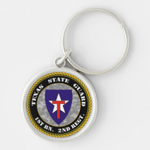 Porte-clés Porte - clé de garde d'état du Texas