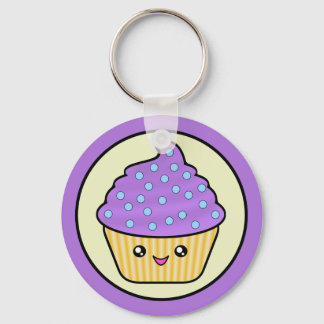 Porte-clés Porte - clé de gâteau de cuppy Kawaii