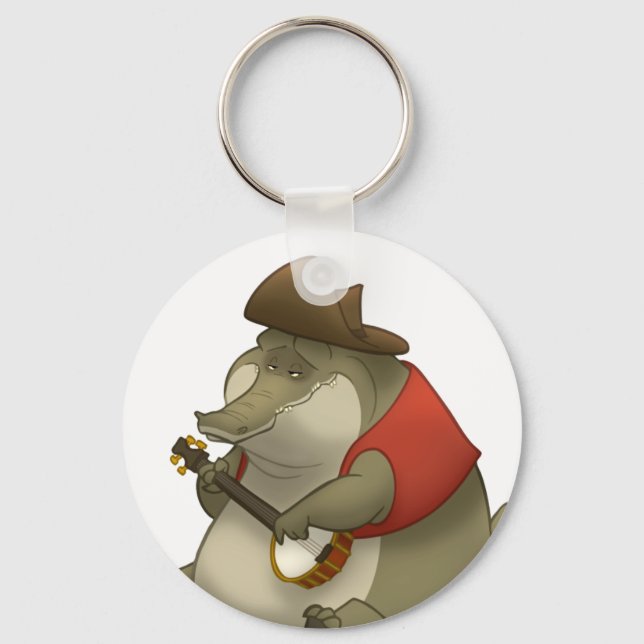 Porte-clés Porte - clé de Gator de Banjo-Strummin (Recto)