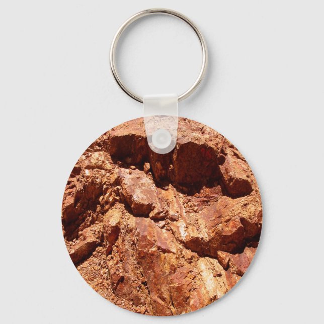 Porte-clés Porte - clé de géologie Red Rocks (Recto)