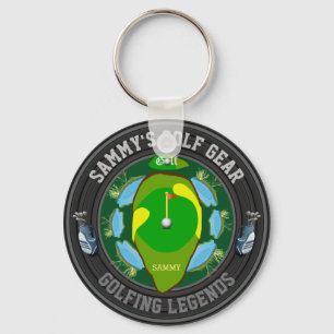 Porte-clés Porte - clé de golf personnalisé