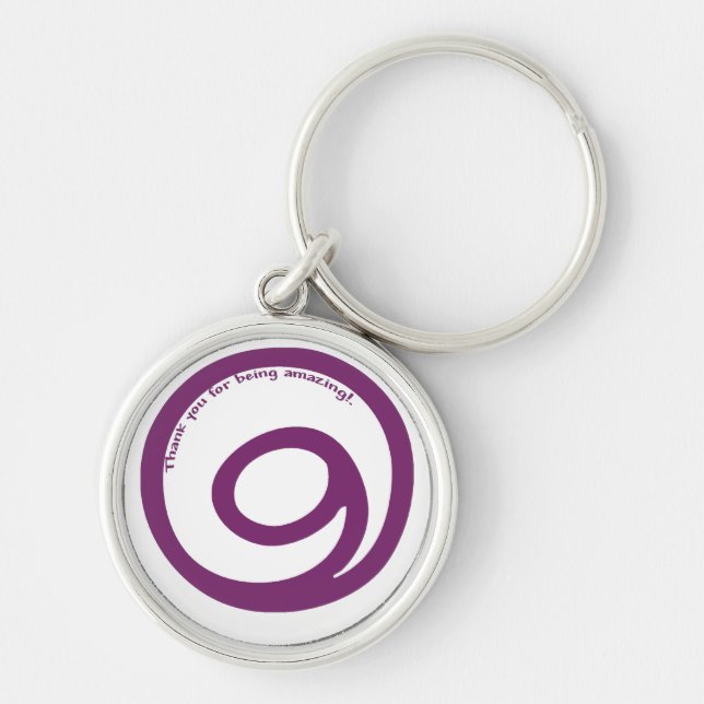 Porte-clés Porte - clé de gratitude (Devant)