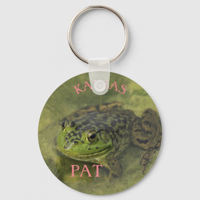 Porte-clés Porte - clé de grenouille-taureau du Kansas (Recto)