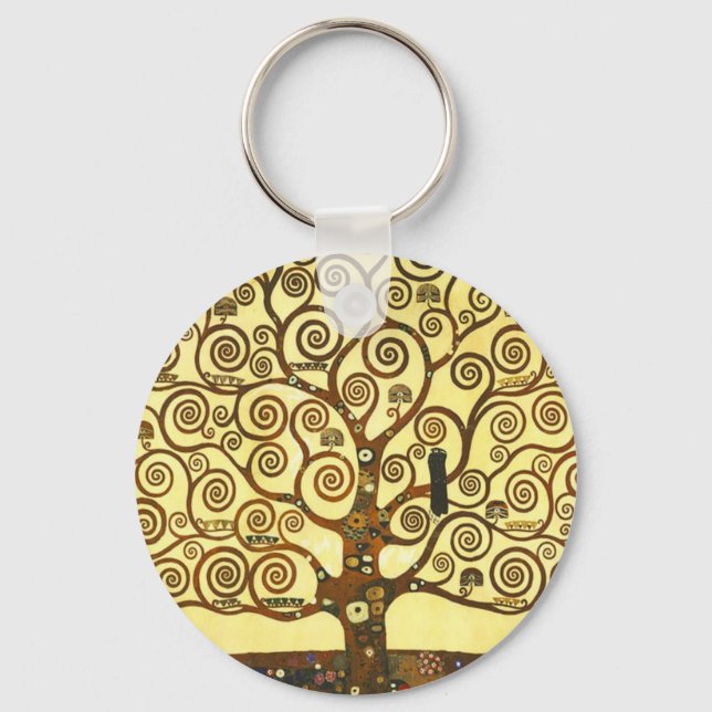Porte-clés Porte - clé de Gustav Klimt Tree of Life (Recto)