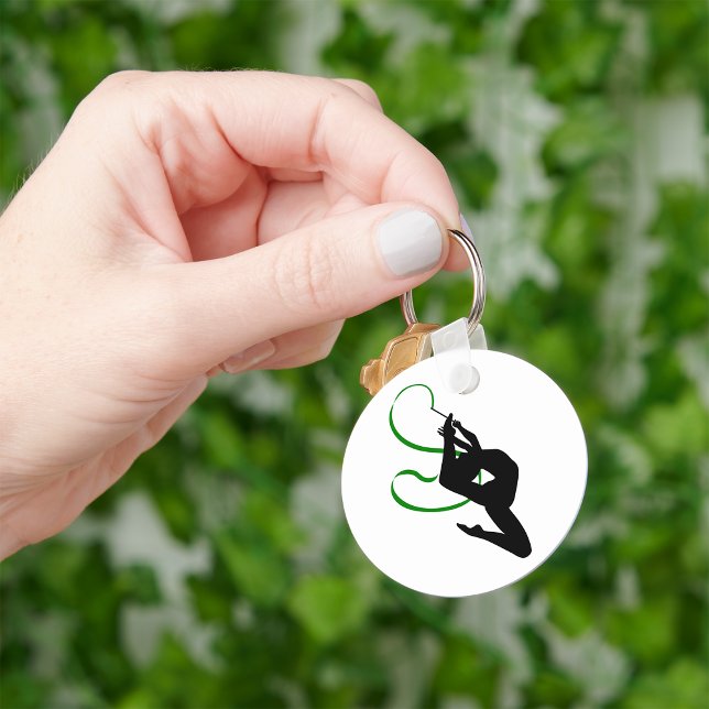 Porte-clés Porte - clé de gymnastique rythmique (Créateur téléchargé)