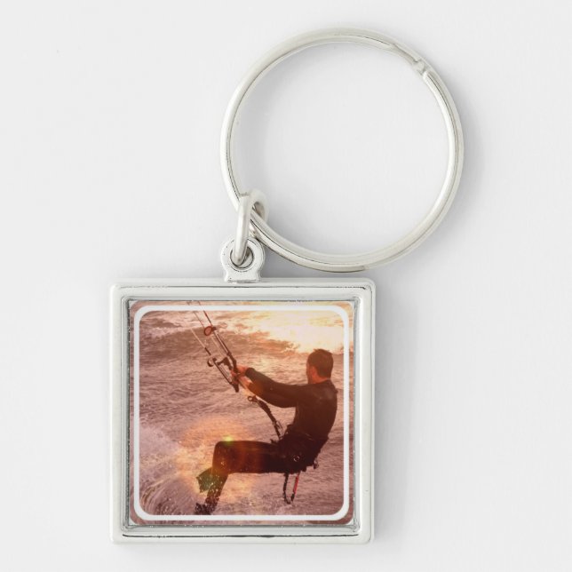 Porte-clés Porte - clé de Kiteboard (Devant)