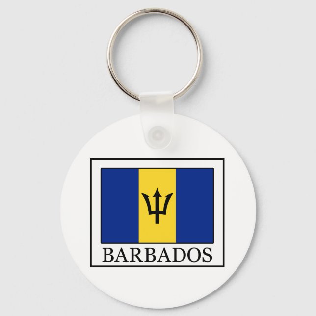 Porte-clés Porte - clé de la Barbade (Recto)