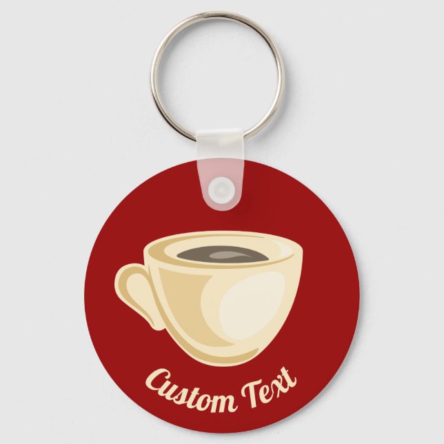 Porte-clés Porte - clé de la coupe du café (Recto)