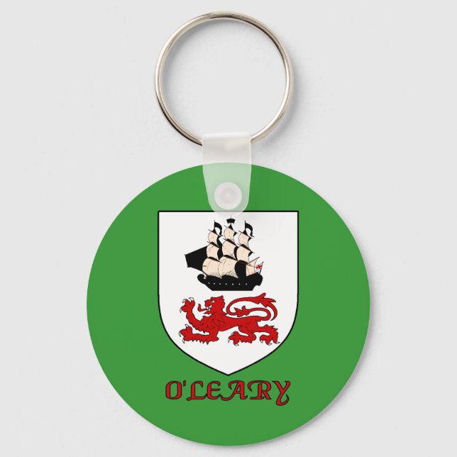 Porte-clés Porte - clé de la famille O'Leary (Recto)