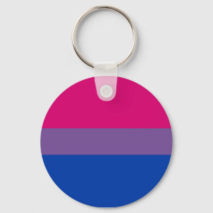 Porte-clés Porte - clé de la fierté bisexuelle