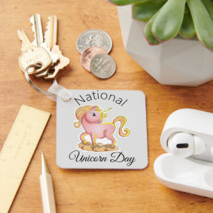 Porte-clés Porte - clé de la Journée nationale de l'Unicorne