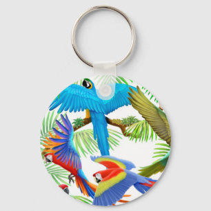 Porte-clés Porte - clé de la jungle de Macaw