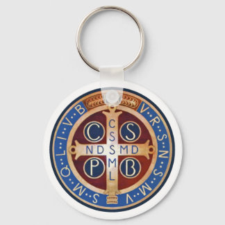 Porte-clés Porte - clé de la médaille d'exorcisme St. Benoît
