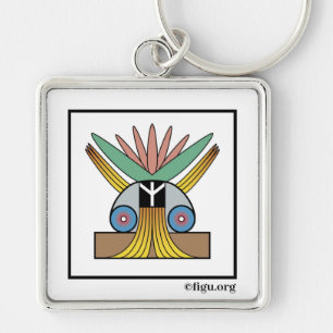 Porte-clés Porte - clé de la paix