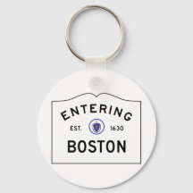 Porte - clé de la route Boston Massachusetts