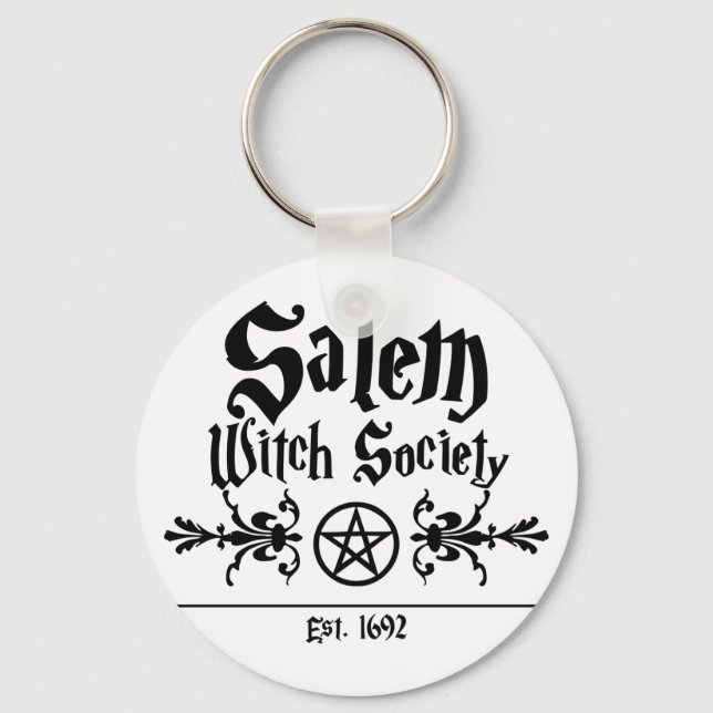 Porte-clés Porte - clé de la Société Salem Witch (Recto)