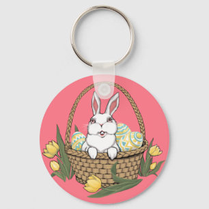 Porte-clés Porte - clé de lapin de Pâques fêtes de Pâques