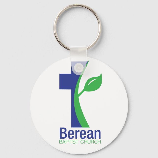 Porte-clés Porte - clé de l'église baptiste de Berean (Recto)