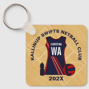 Porte-clés Porte - clé de l'équipe du Lecteur Netball