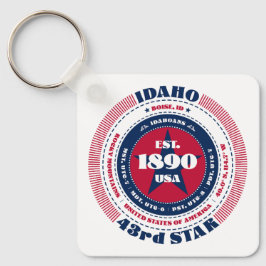 Porte-clés Porte - clé de l'État de l'Idaho