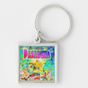 Porte-clés Porte - clé de l'heure de l'époque Pasadena