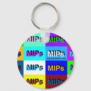 Porte-clés porte - clé de logo multi-mips