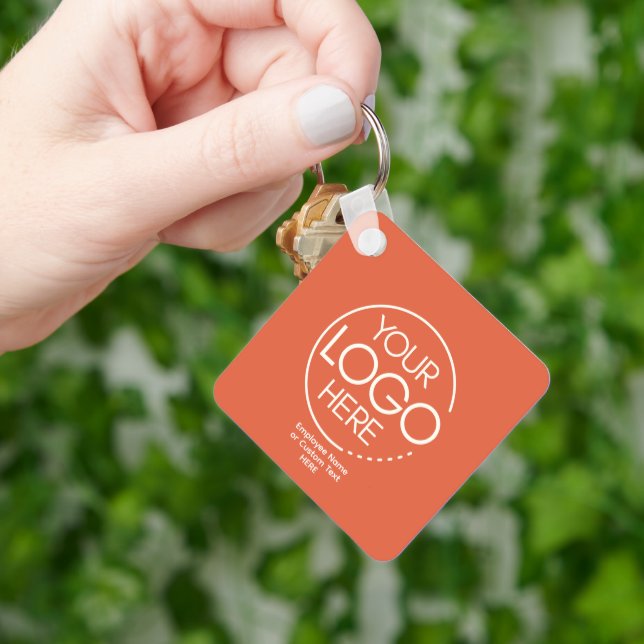 Porte-clés Porte - clé de logo personnalisé (main)