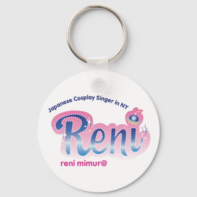 Porte-clés Porte - clé de logo Reni (Recto)