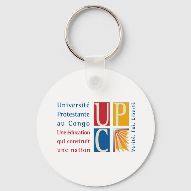 Porte-clés Porte - clé de logo UPC (Recto)