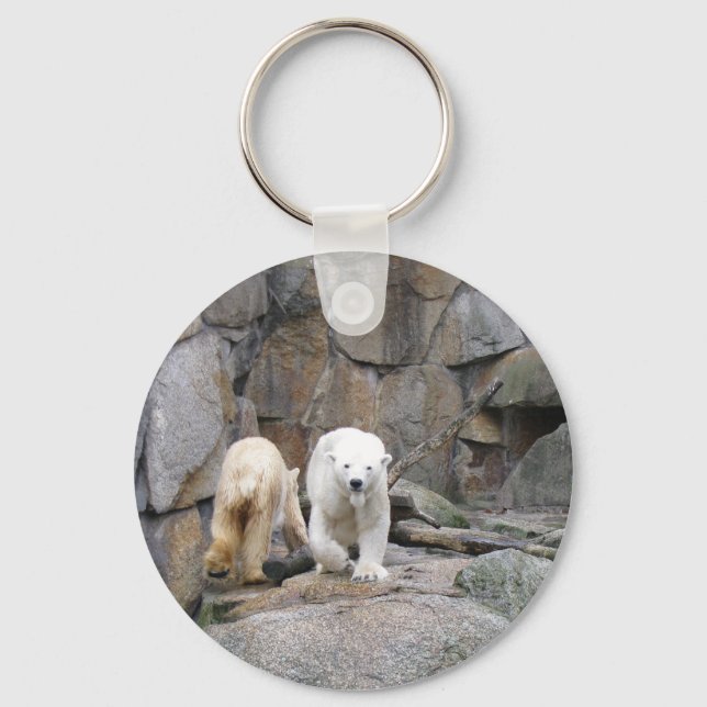 PORTE-CLÉS PORTE - CLÉ DE L'OURS POLAIRE (Recto)