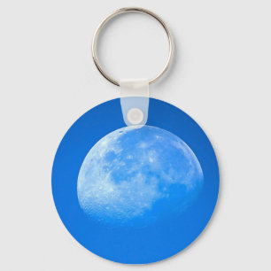 Porte-clés Porte - clé de lune bleue