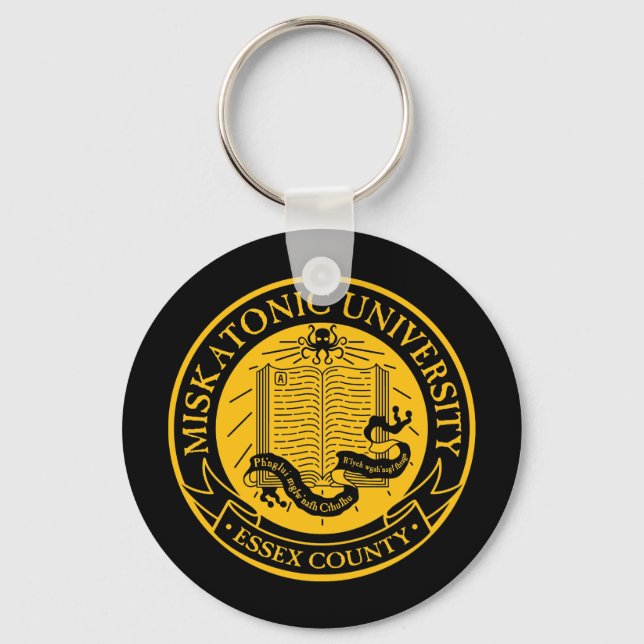 Porte-clés Porte - clé de l'université Miskatonic (Recto)