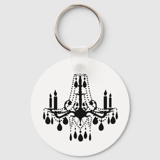 Porte-clés Porte - clé de lustre élégant (Recto)