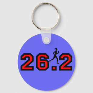 Porte-clés Porte - clé de marathon féminin