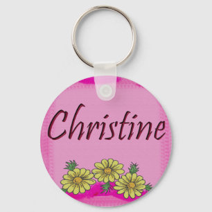 Porte-clés Porte - clé de marguerite de Christine