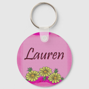 Porte-clés Porte - clé de marguerite de Lauren