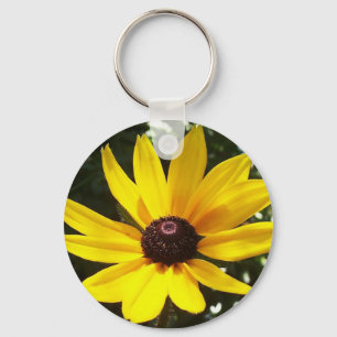 Porte-clés Porte - clé de marguerite jaune