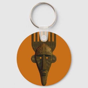 Porte-clés Porte - clé de Masque Rituel Africain
