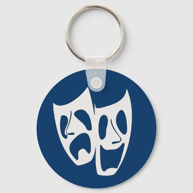 Porte-clés Porte - clé de masques de théâtre (Recto)