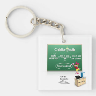Porte-clés Porte - clé de maths de bible