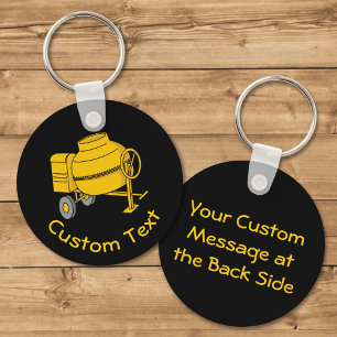 Porte-clés Porte - clé de mélange de béton