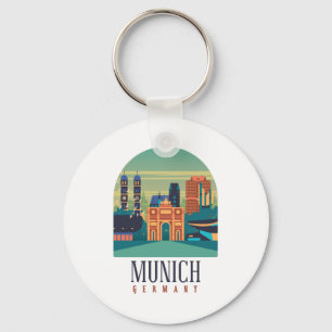 Porte-clés Porte - clé de Munich Allemagne
